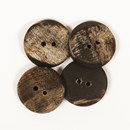 Knoop 20 mm buffelhoorn, hoekig - 537