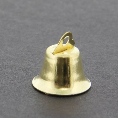 Liberty belletjes 10 mm goud 10 stuks 