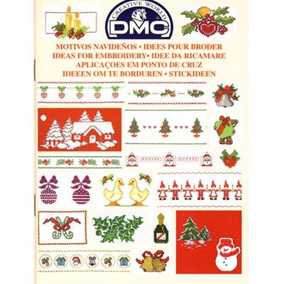 DMC creative world - ideeen om te borduren voor de kerst 14086