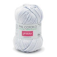 Phildar Phil coton 3 Ciel