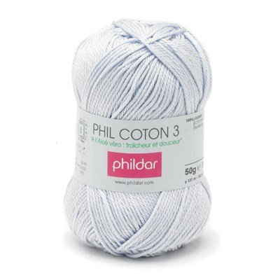 Phildar Phil coton 3 Ciel op=op uit collectie 