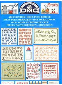 DMC creative world - ideeen om te borduren letters 14098 (p)