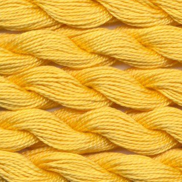 DMC cotton perle 5 - 0726 topaz - licht geel