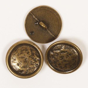 Knoop 20 mm metaal gouden - 530