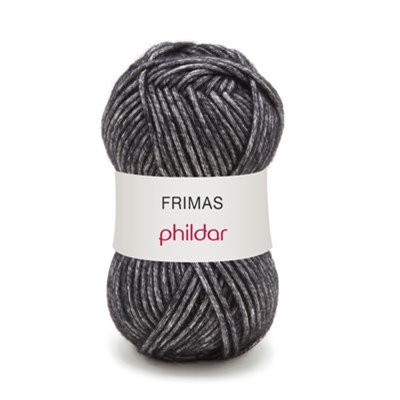 Phildar Phil Frimas Noir op=op uit collectie 