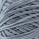 Lammy Yarns Coton crochet NO 10 - 038 zilver grijs
