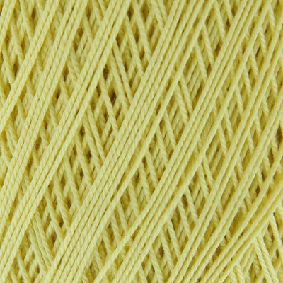 Lammy Yarns Coton crochet NO 10 - 510 zacht geel