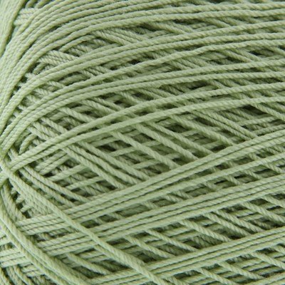 Lammy Yarns Coton crochet NO 10 - 018 licht linde groen