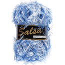 Lammy Yarns Salsa color 602 Blauw - wit gemeleerd (op=op uit collectie)
