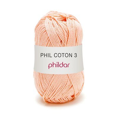 Phildar Phil coton 3 Poudre 1002 - 62 op=op uit collectie 