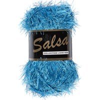 Lammy Yarns Salsa 047 aqua blauw