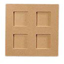 MDF fotolijst 22 a 22 cm (op=op)