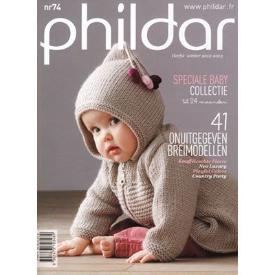 Phildar nr 74 speciale baby collectie op=op 