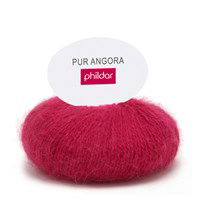 Phildar Phil Pur Angora Magenta (op=op uit collectie)