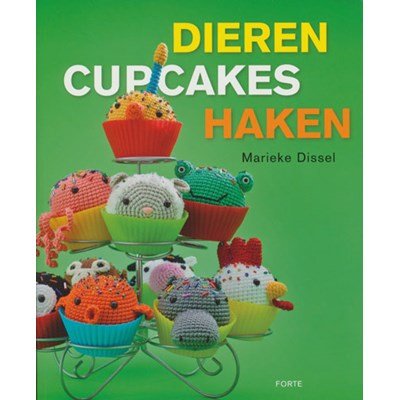 Dieren Cupcakes haken op=op uit collectie 