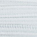 Chenille draad wit - pijpenrager (50 stuk)