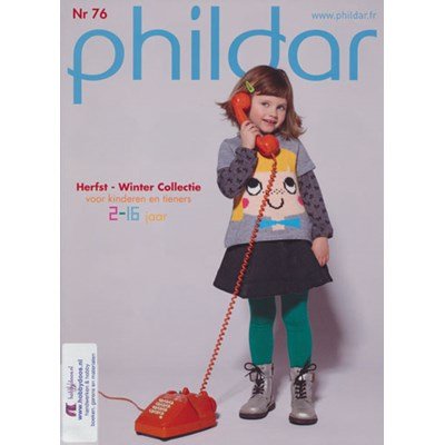 Phildar nr 76 herfst winter voor kinderen en tieners op=op 
