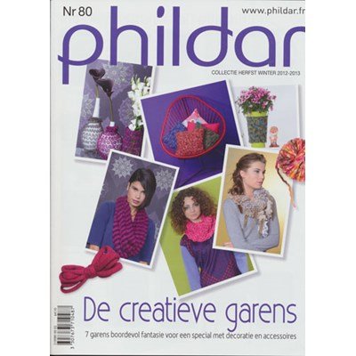 Phildar nr 80 Winter 2012-2013 decoratie en accessoires op=op 