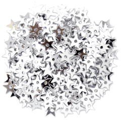 paillet ster 10 mm 01 - silver