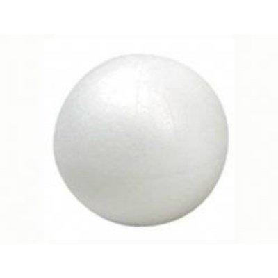Styropor - piepschuim bal 250 mm bestaat uit 2 delen op=op 