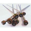 Breinaalden met knop nr 5,5 - 40 cm Nova metaal knitpro