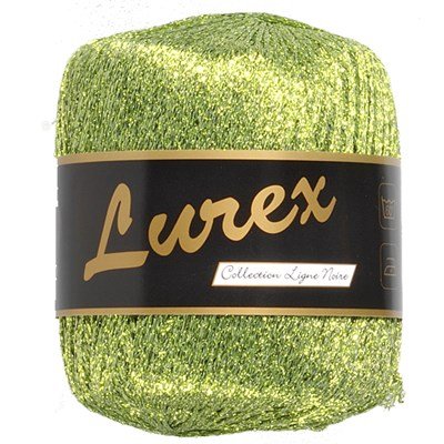 Lammy Yarns Lurex 07 lime groen