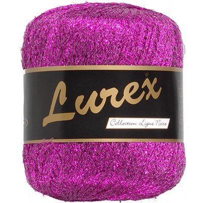 Lammy Yarns Lurex 10 pink