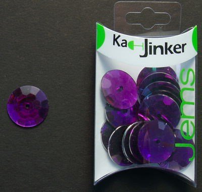 Ka-Jinker jems - facet rond - purple op=op 