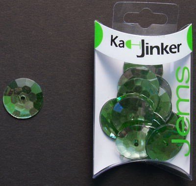 Ka-Jinker jems - facet rond - light green op=op 