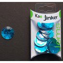 Ka-Jinker jems - facet rond - turquoise (op=op)