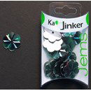 Ka-Jinker jems - facet flower - light green (op=op)