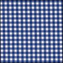 Lint 10 mm ruit blauw - wit (per meter)