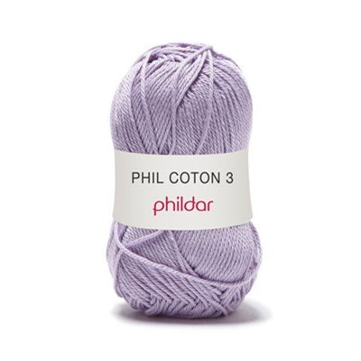 Phildar Phil coton 3 Lavande op=op 