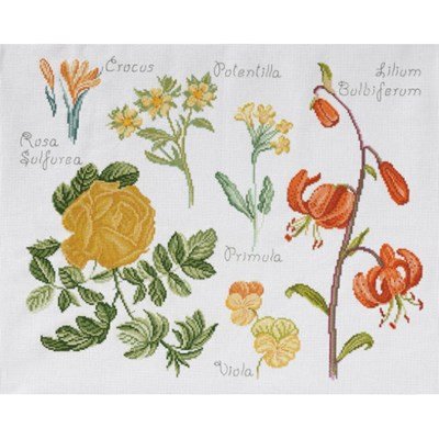 DMC No 2 14561c fleur & botanique - lys et crocus