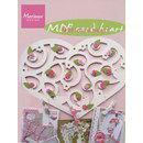 MDF kaartenhouder hart (op=op)