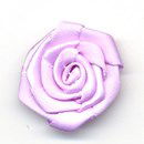 bloem satijn 35 mm - lila (1 stuks)(op=op)