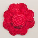 bloem koord 60 mm - rood (1 stuks)(op=op)