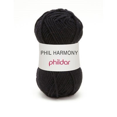 Phildar Harmony Noir 0067 op=op 