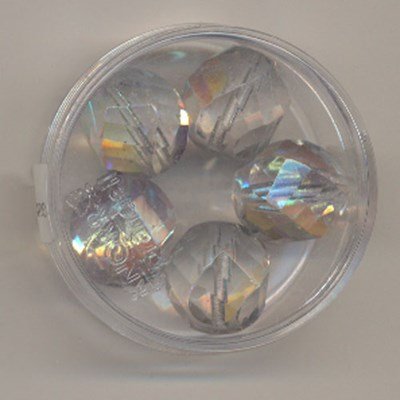 Kralen facet crystal 14 mm op=op 