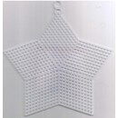 Plastic canvas ster 8,3 cm (10 stuks)