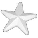 Styropor - piepschuim ster 20 cm (3 stuks)