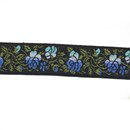 Band rozen 0000 zwart blauw 24 mm (op=op)