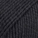 DROPS Cotton merino 02 zwart