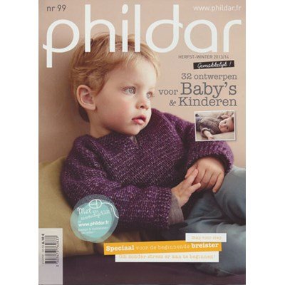 Phildar nr 99 32 ontwerpen voor baby en kinderen 