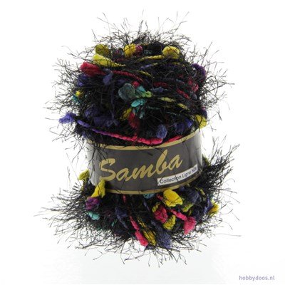 Lammy Yarns - Samba 905 Zwart op=op uit collectie 