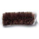 Chenille 12 mm - 30 cm brown (15 stuks)