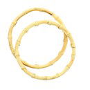 Tasbeugel 22 cm  rond bamboe (1 paar)