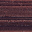 Chenille 6 mm - 50 cm bruin (10 stuks)
