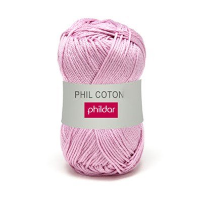 Phildar Phil Coton 4 Guimauve 0057 - paars lila op=op 