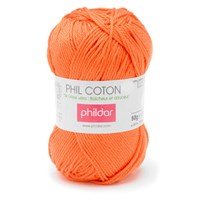 Phildar Phil Coton 4 Vitamine - oranje